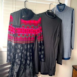 All 3 Title Nine Sweater Dresses $60!